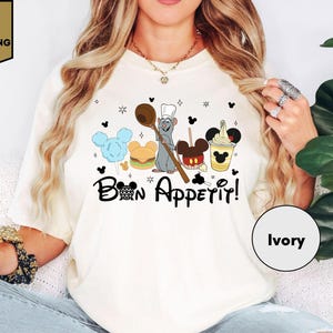 Comfort Colors Bon Appetit Epcot Food & Wine Festival 2025 Shirt, Disney Snacking Around The World Shirt, Family Trip Shirt