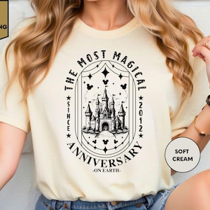 Personalized Magical Anniversary Shirt, Anniversary Celebration Shirt, Honeymoon Vacation Shirt, Disney Anniversary