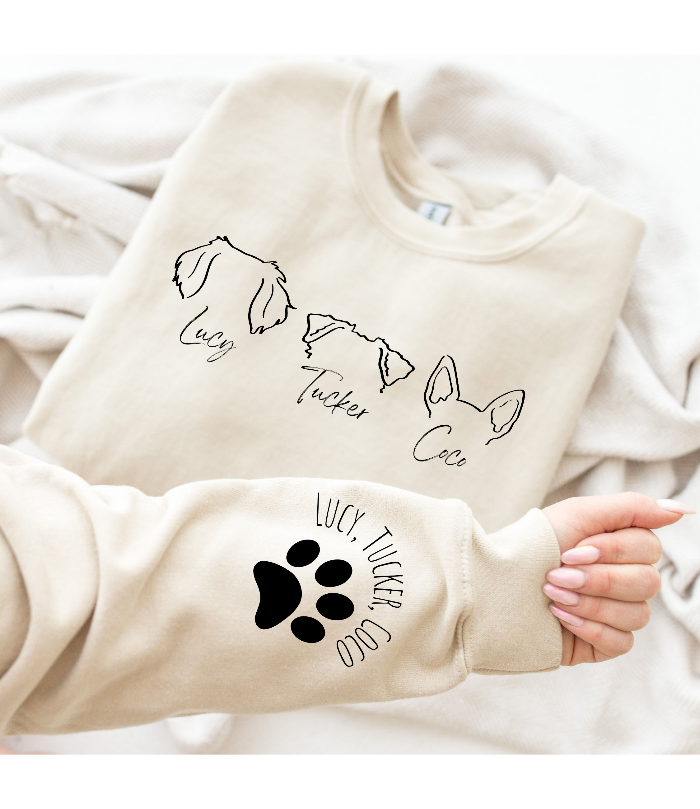 Custom Dog Sweatshirt Etsy
