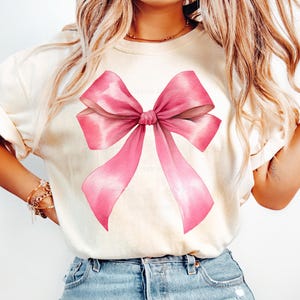 Coquette Pink Bow Png - Bright Pink Bow Cutfile- Trendy Bow Png - Coquette Aesthetic Bow - Light Pink Bow Png - Pink Bow Cricut Clipart