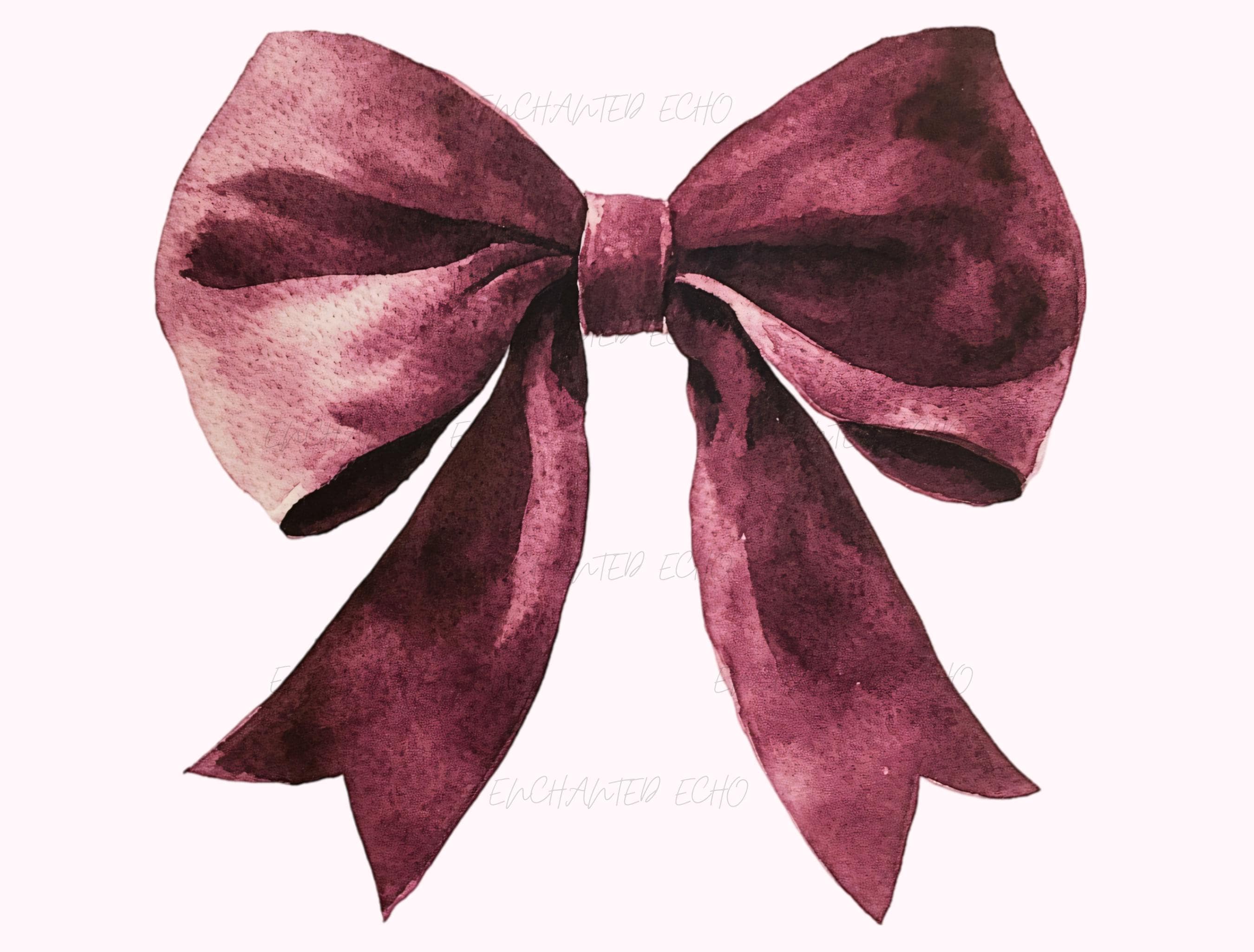 Maroon Bow PNG – Coquette Burgundy Ribbon Clipart, Purple Red Cheer ...