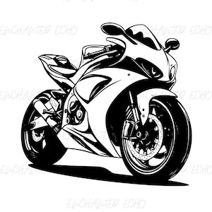 Motorcycle SVG + PNG Set - Motorcycle Chopper Clip Art Biker Clipart Motorcycle Png Bike Rider Svg Racing Svg Motorbike Svg  Motor Bike Svg