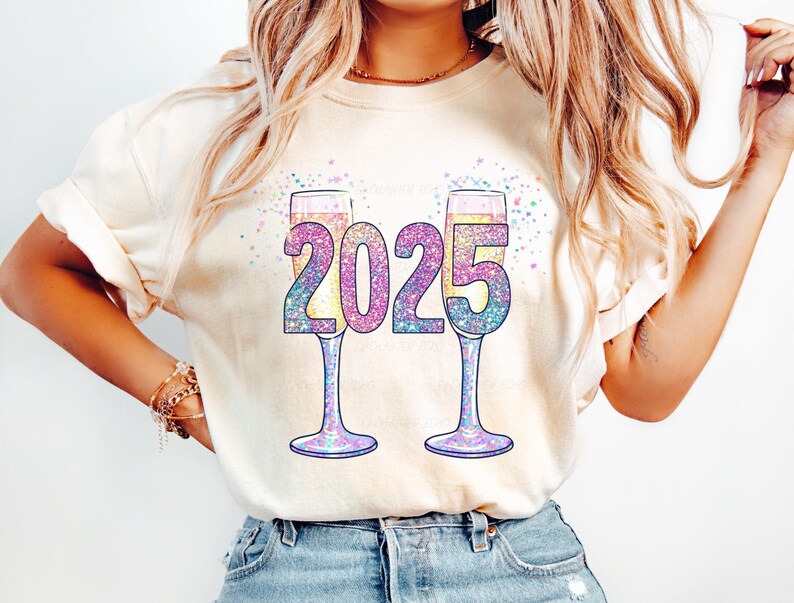 Pink Glitter Champagne Cheers 2025 Png Disco Champagne Glasses Png New