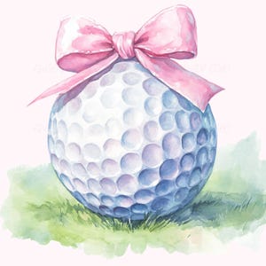 Kokarda do piłki golfowej Dziewczęca PNG - Kokarda do sezonu golfowego PNG - Dziewczyna golfowa PNG - Kokarda do golfa Png - Preppy Png - Kokarda do wózka golfowego Png - Dziewczyna golfowa