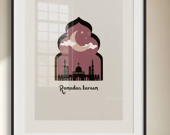ramadan kareem acrylic box