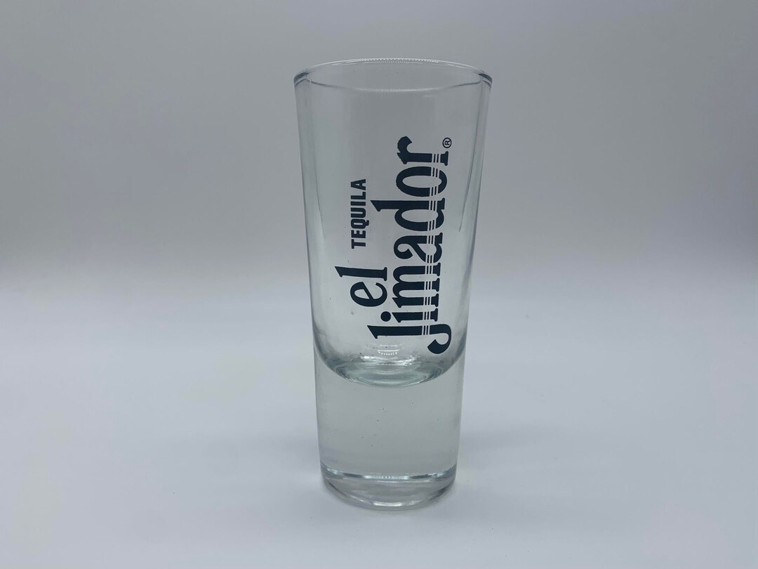 Tequila El Jimador Double Shot Glass Heavy Base Etsy
