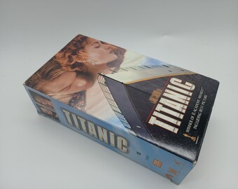 Titanic Tape 2 VHS Tape Vintage Movie Leonardo Dicaprio - Etsy