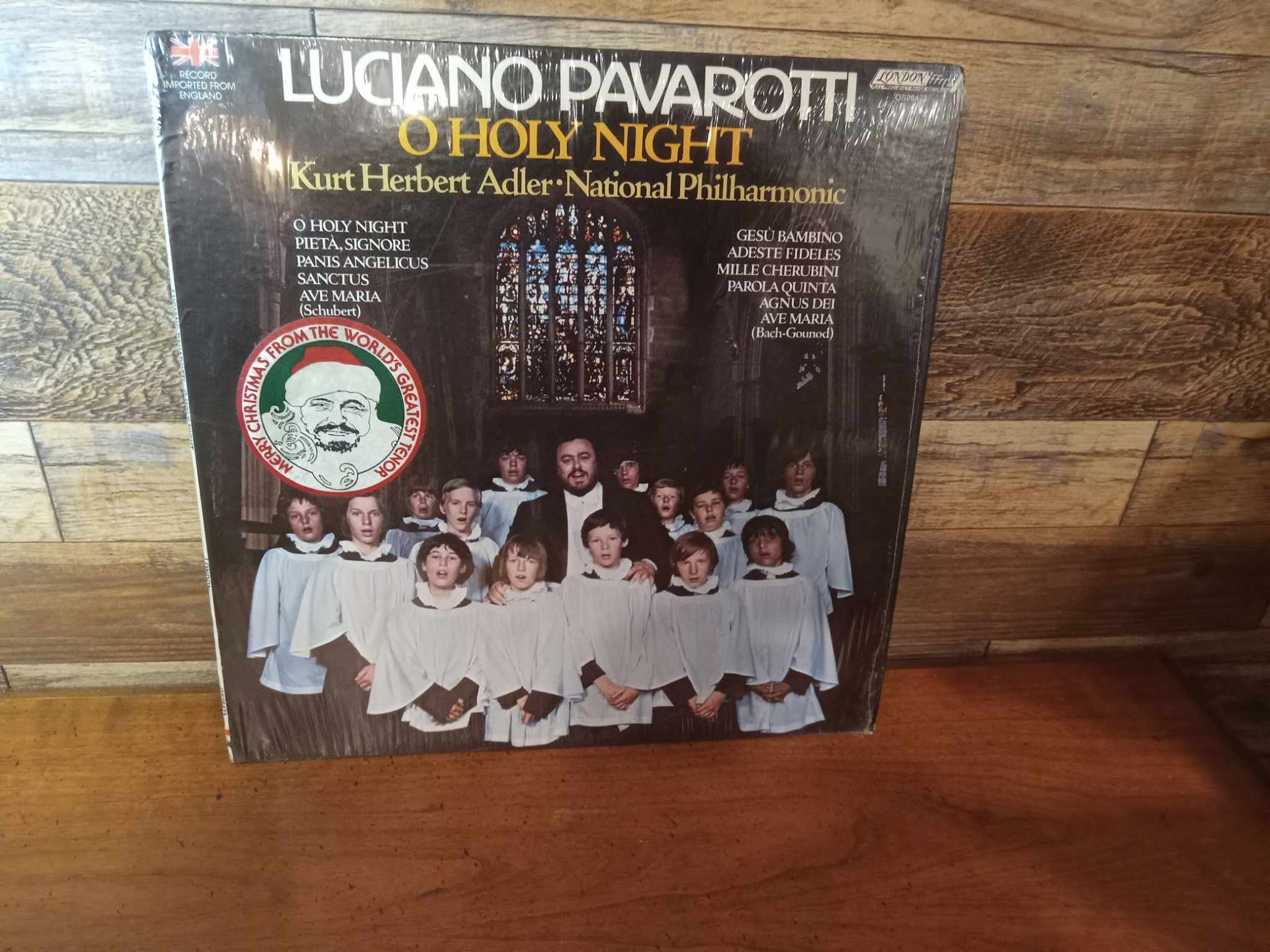 Luciano Pavarotti O Holy Night Vinyl Christmas Record Holiday Music Etsy