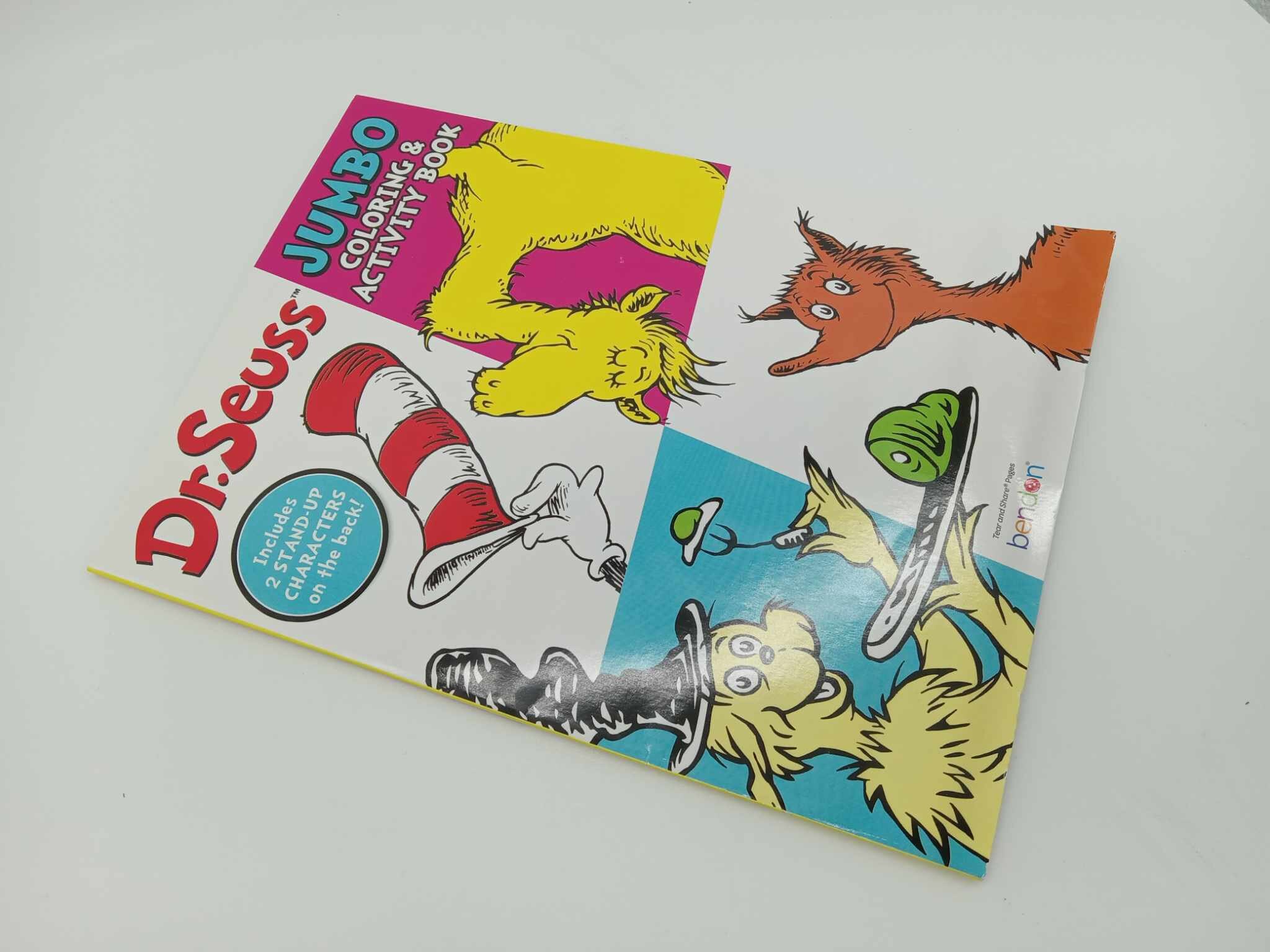 Dr. Seuss Jumbo Coloring and Activity Book - Etsy