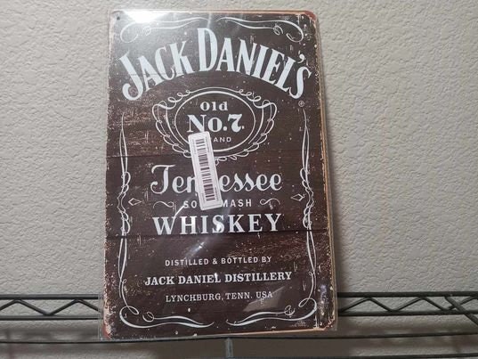 Jack Daniel's Metal Beer Sign for Man Cave 8x10 Inches - Etsy