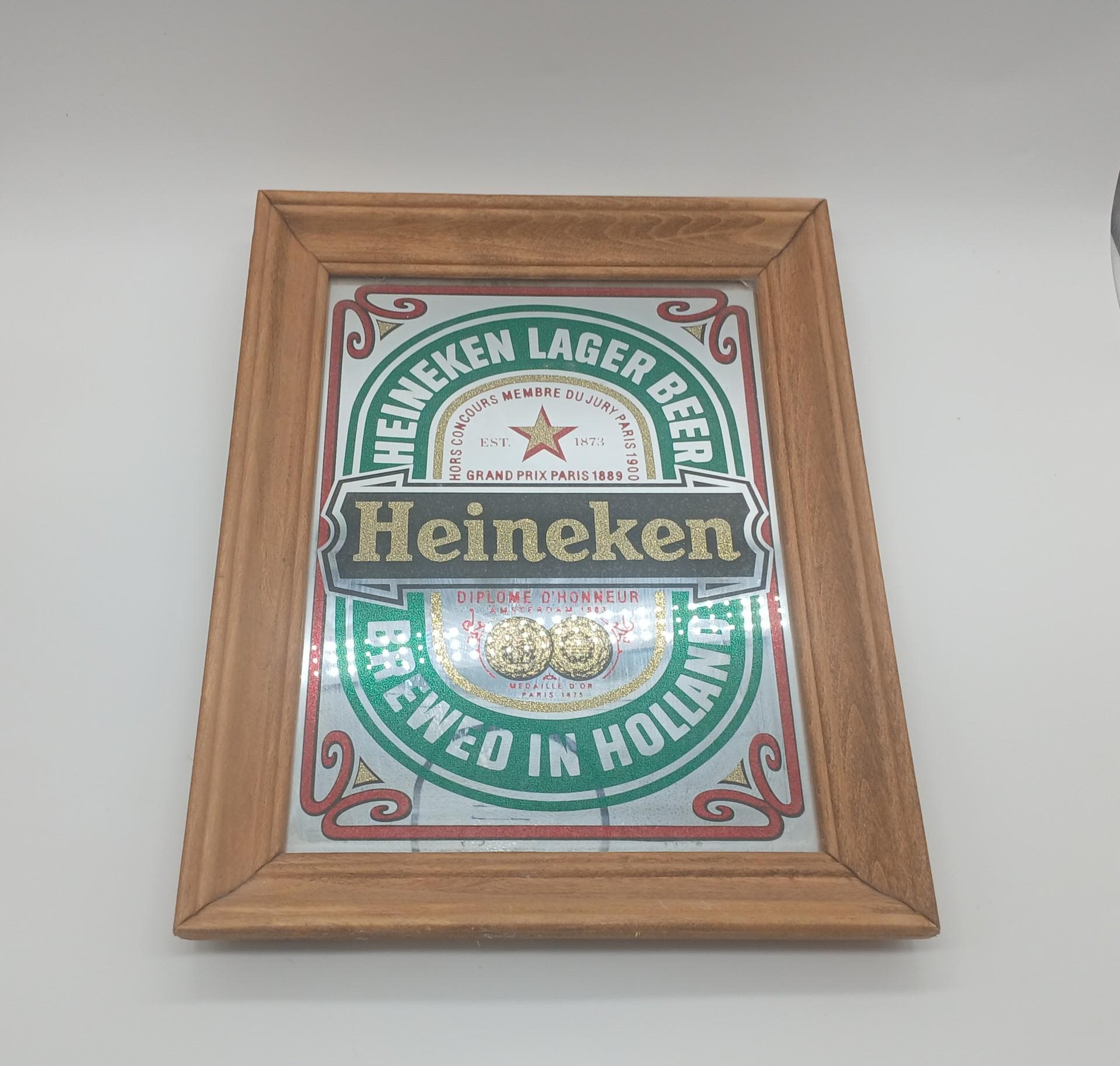 Heineken Mirror - Etsy