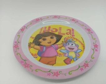 Dora The Explorer Hola Children Plate