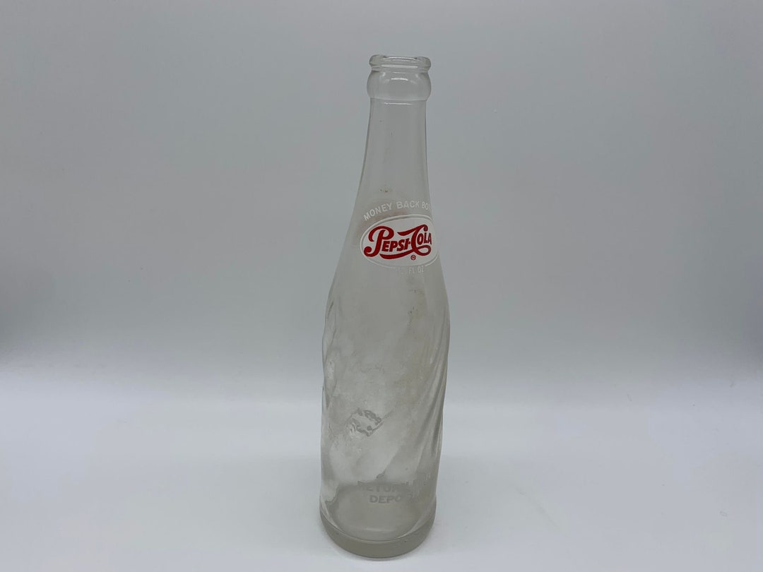 1970s Vintage Pepsi Cola Swirl Bottle Money Back Return for Deposit 12