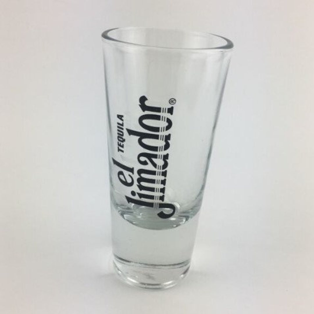 Tequila El Jimador Double Shot Glass Heavy Base Etsy