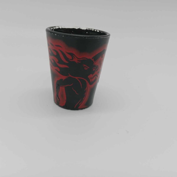 Fireball Shotclass Fireball Shot Glass - Etsy