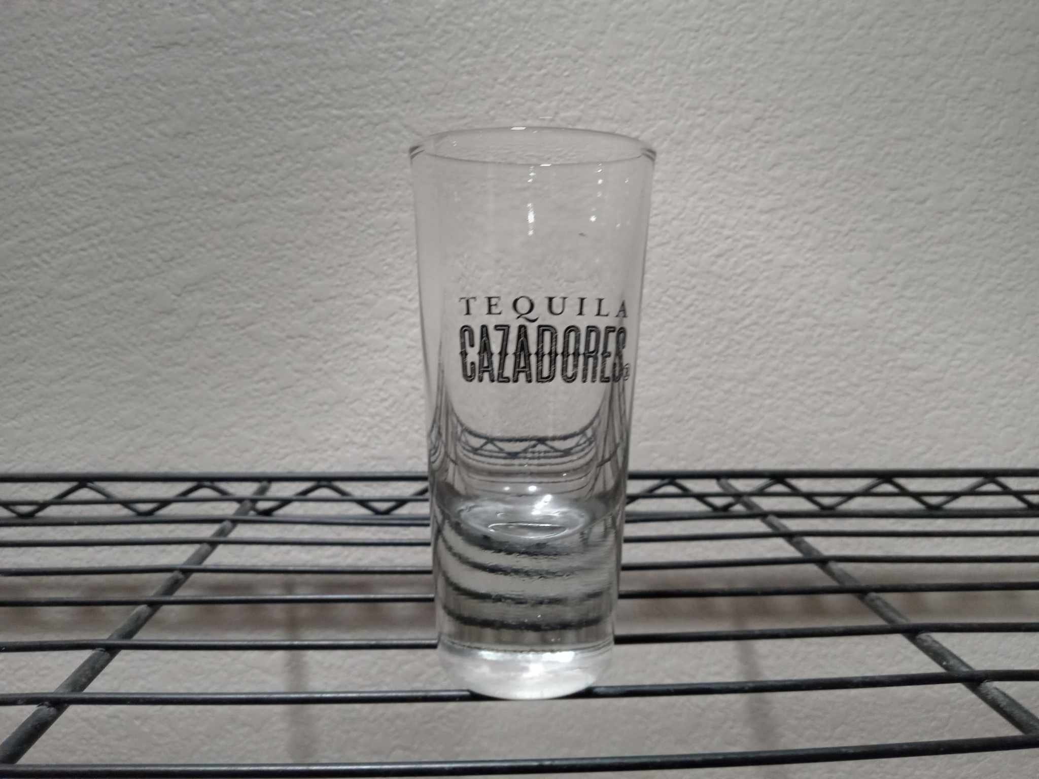 Tequila Cazadores Tall Shot Glass Mexico 100 Agave Etsy