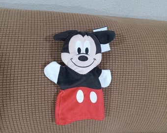 Mickey Mouse Hand Puppet Vintage