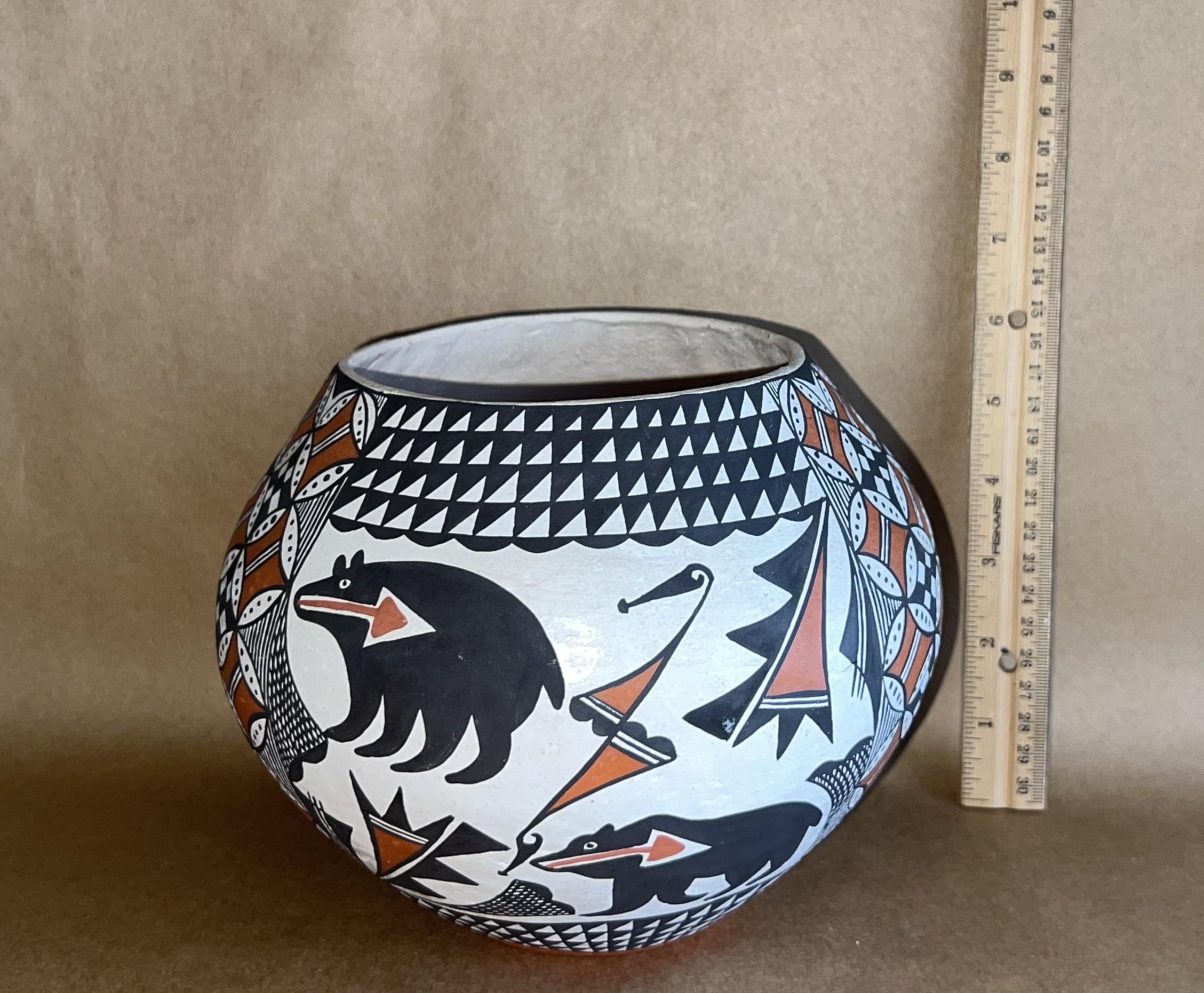 Acoma Pottery Concho - Etsy