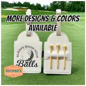 Porte-t-shirt personnalisé pour étiquette de sac de golf pour homme, femme, accessoire de golf personnalisé, porte-t-shirt de golf, cadeau de golf, cadeau de célibataire, pour lui, pour elle
