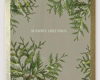 Coffret de cartes de Noël, voeux de fin d'année