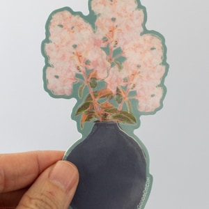 Hydrangeas Sticker, Hydrangea Plant, Hydrangea Art, Southern Flower, Hydrangea In a Vase Sticker, Watercolor Flower Sticker, Bouquet Sticker