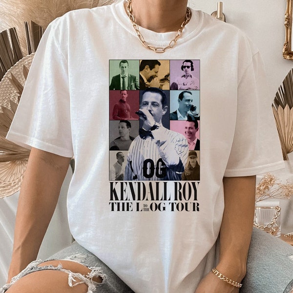 Kendall Roys the Eras Tour Shirt, Limited Kendall Logan Roy Tee Shirt, Kendall Roy Succession Fan Gift Shirt and SweatShirt Merch for Fans