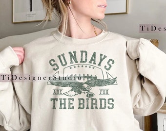 Philadelphia Eagles Football Sundays Are For The Birds Shirt, Game Days Shirt Merch, Road to Victory Philly Sweatshirt and Shirt, Birds Gang