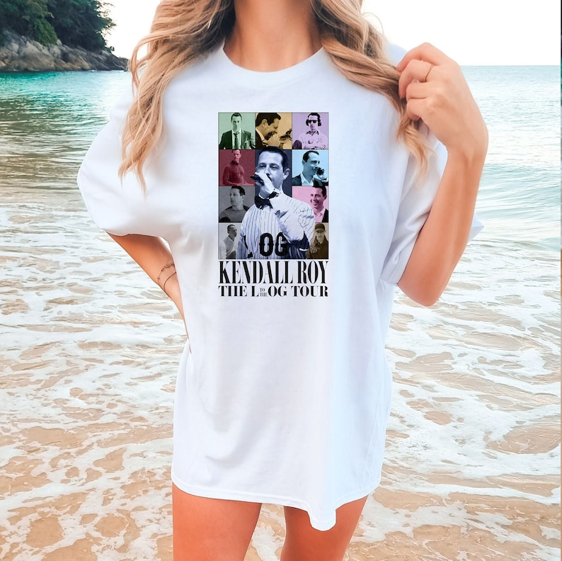 Kendall Roys the Eras Tour Shirt, Limited Kendall Logan Roy Tee Shirt, Kendall Roy Succession Fan Gift Shirt and SweatShirt Merch for Fans image 6