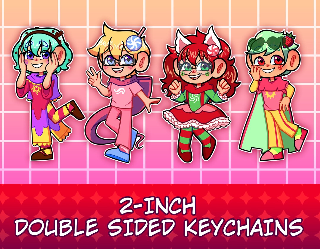 Beta Kids Trickster Keychains - Etsy