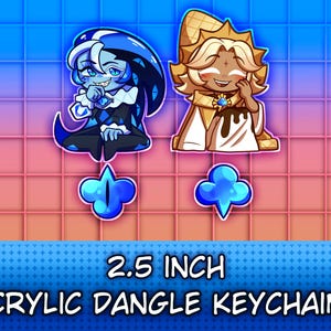 PVC & SMC Keychains | 2.5 Inch Dangle Keychains