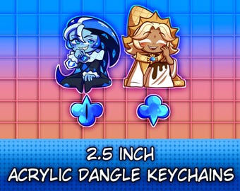 PVC & SMC Keychains | 2.5 Inch Dangle Keychains