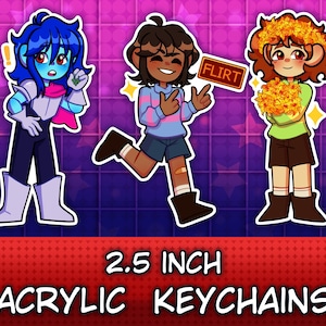 2.5 Inch Fallen Children Keychains