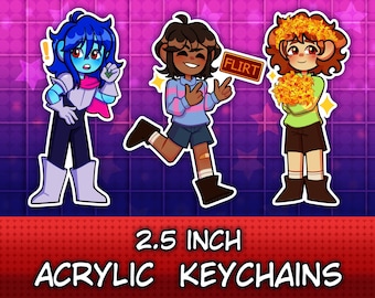2.5 Inch Fallen Children Keychains