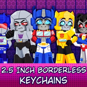 2.5 Inch Transformers Keychains
