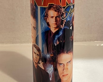 Anakin Skywalker Tumbler: Star Wars Stainless Steel Sublimation Cup