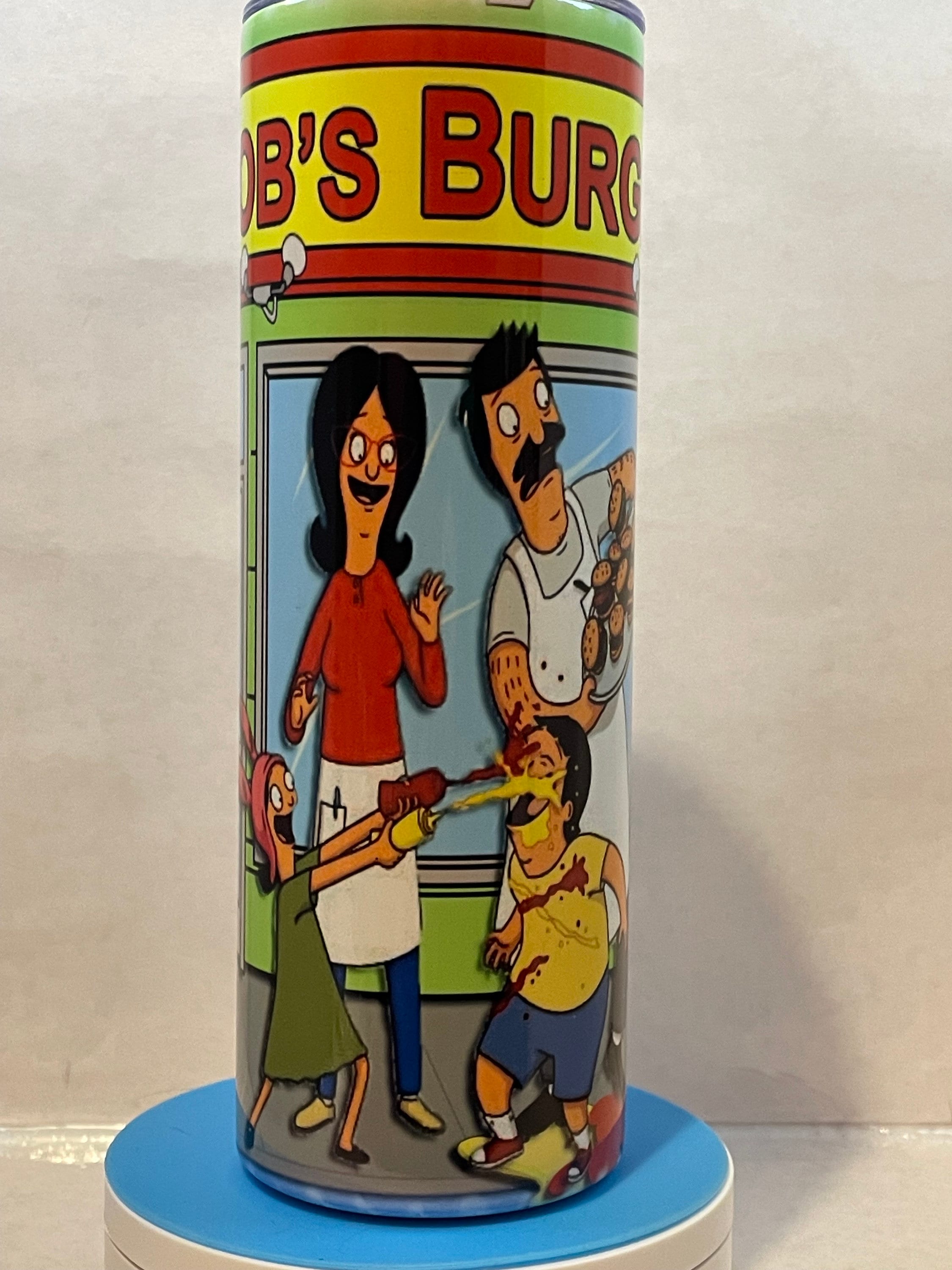 Bob's Burgers Beaded Acrylic Phone Charm | Bob Linda Louise Gene Tina Belcher Bag Charm Phone Strap Blue Pink Gift For Her For Him Accessory