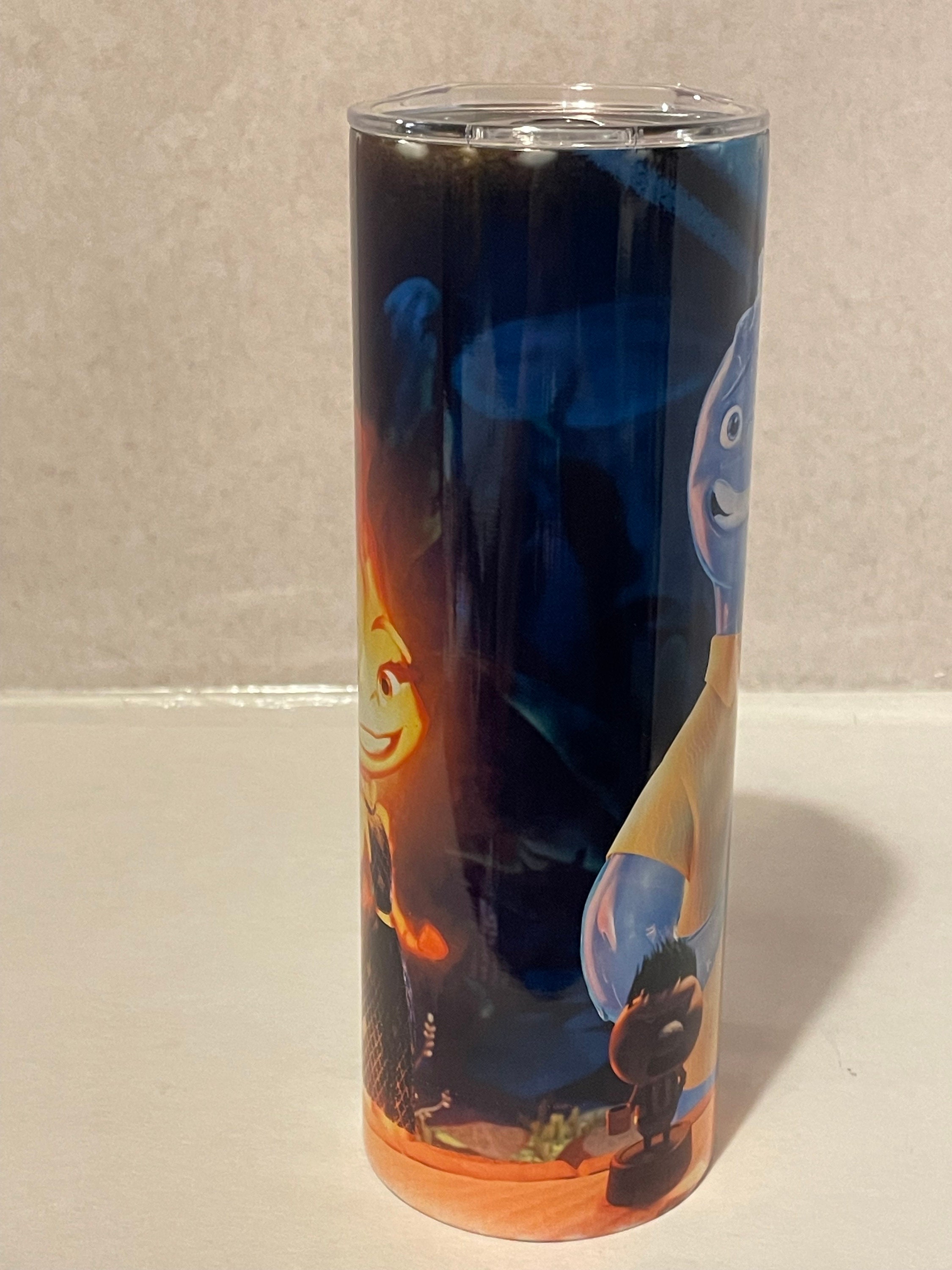 Disney Pixar Elemental Tumbler. Ember and Wade Tumbler. 20 Ounce ...