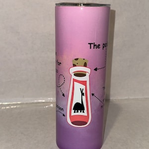 Kuzco's Poison Stainless Steel Tumbler, Emperor's New Groove 20 oz