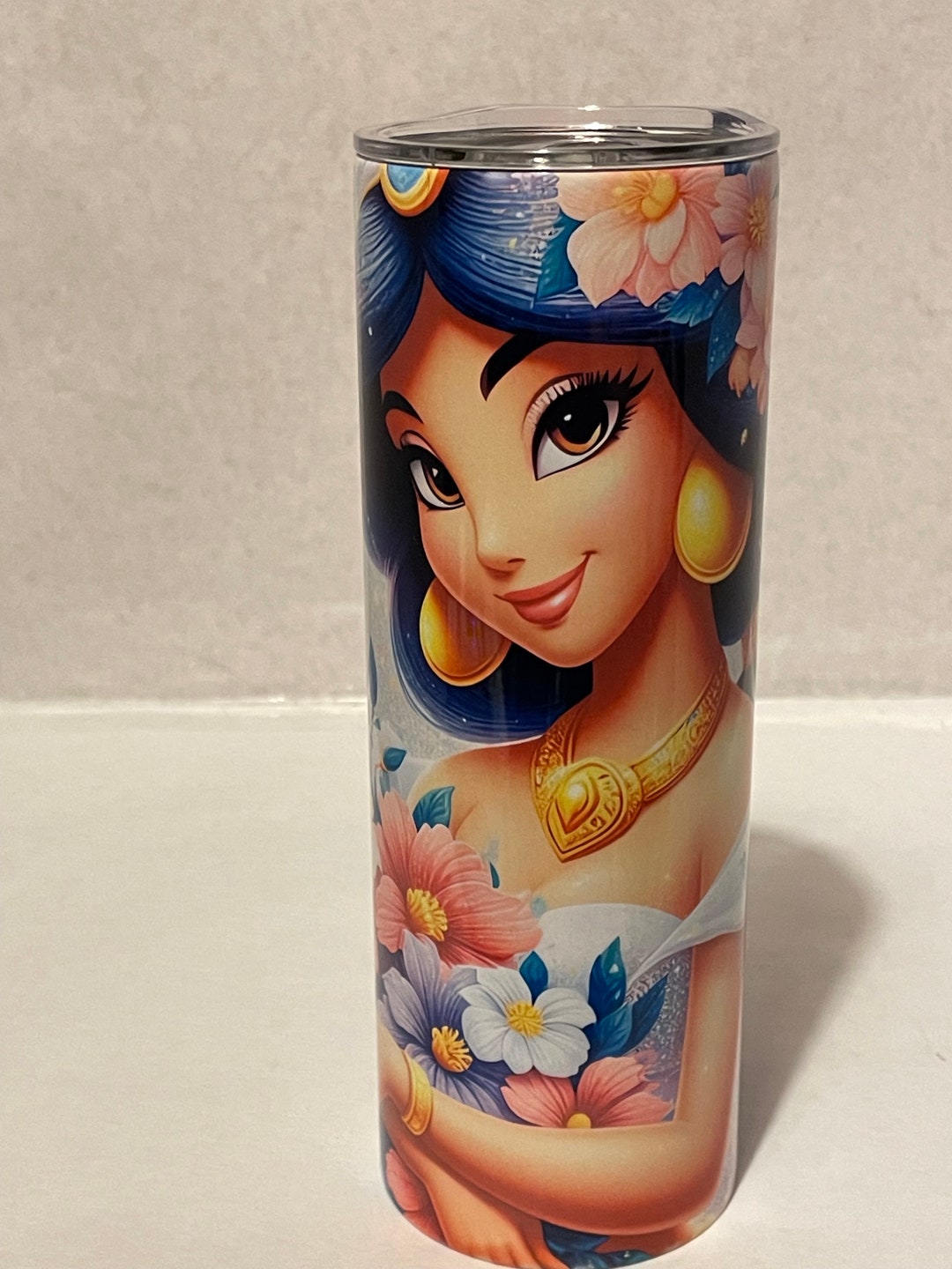 Princess Jasmine Tumbler. Disney’s Aladdin Tumbler 20-ounce Straight ...
