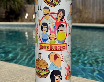 Bob's Burgers Tumbler: 20 oz Stainless Steel