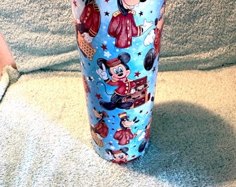 Tower of Terror 20 ounce skinny straight stainless steel sublimation tumbler