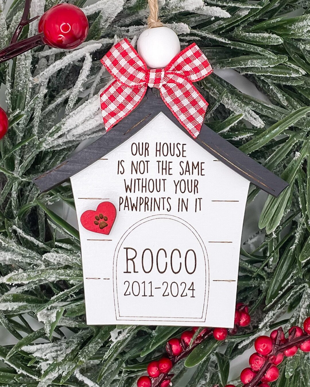Personalized Pet Memorial Ornament Engraved Dog House Sympathy Gift Etsy personalized-pet-memorial-ornament-engraved-dog-house-sympathy-gift-etsy