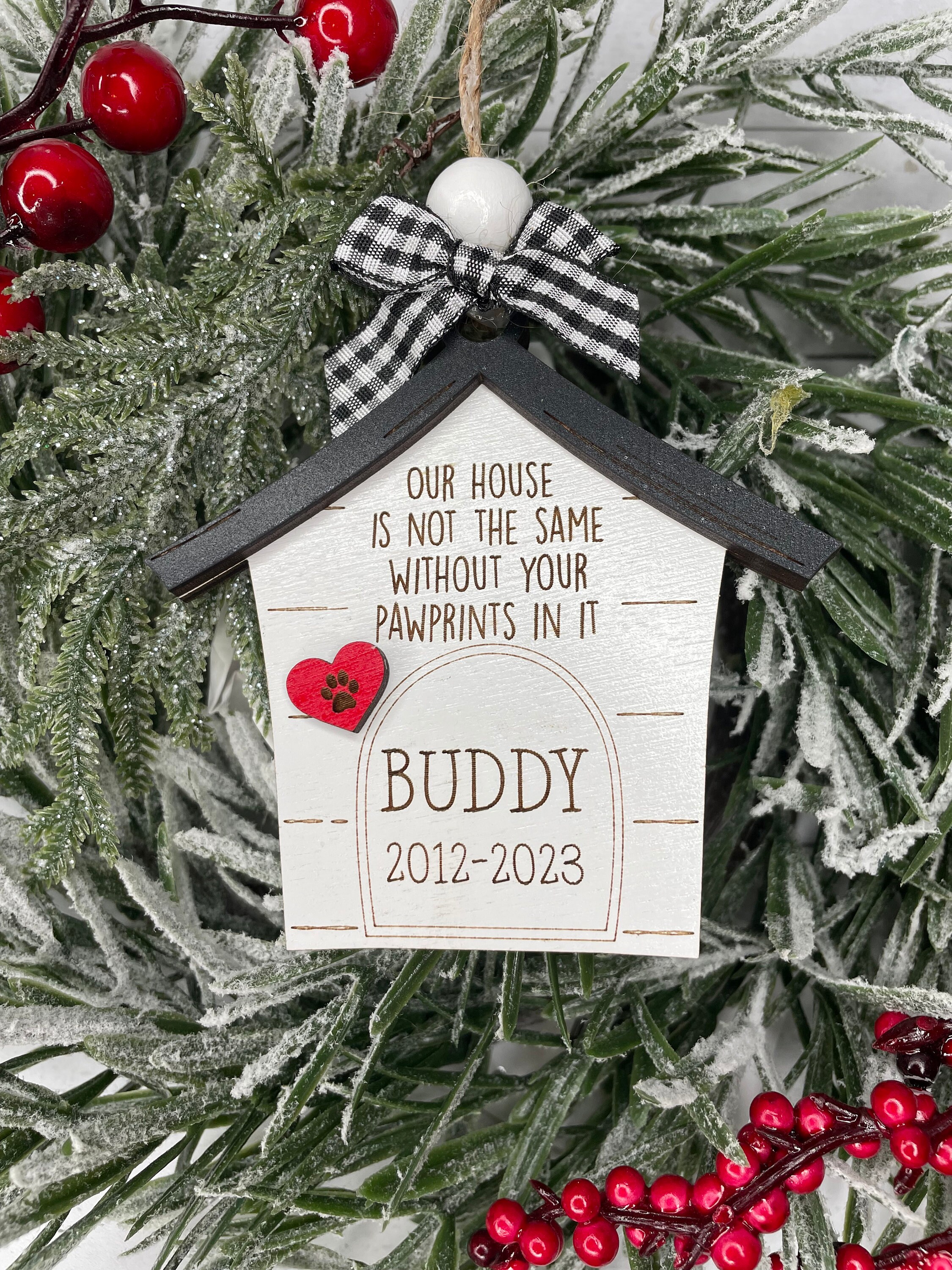 Personalized Pet Memorial Ornament Engraved Dog House Sympathy Gift Etsy personalized-pet-memorial-ornament-engraved-dog-house-sympathy-gift-etsy