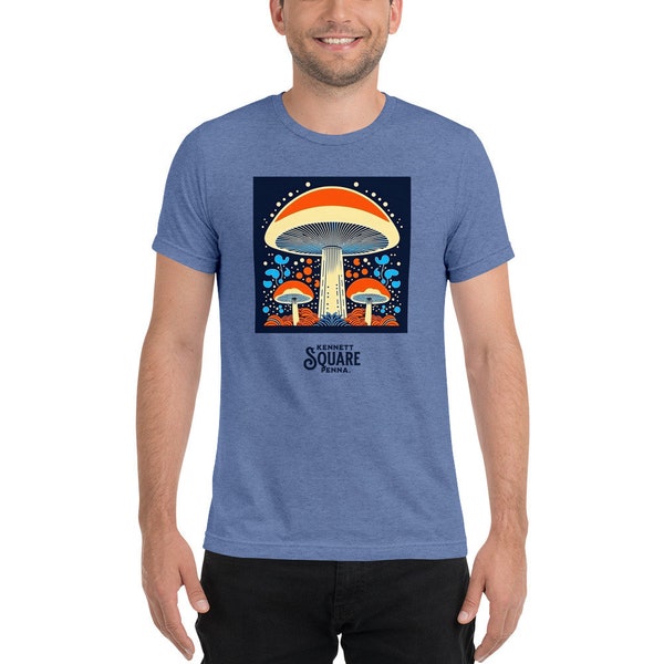 Kennett Square KSQ Magic Mushroom Bella + Canvas T Shirt