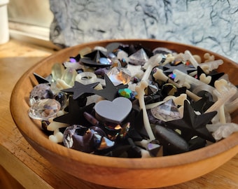 Bones & Bling Big Scoop! Witchcraft, Witch mix, witch confetti, mystery scoop, crow confetti, Crowcore crystal confetti crystal grab bag