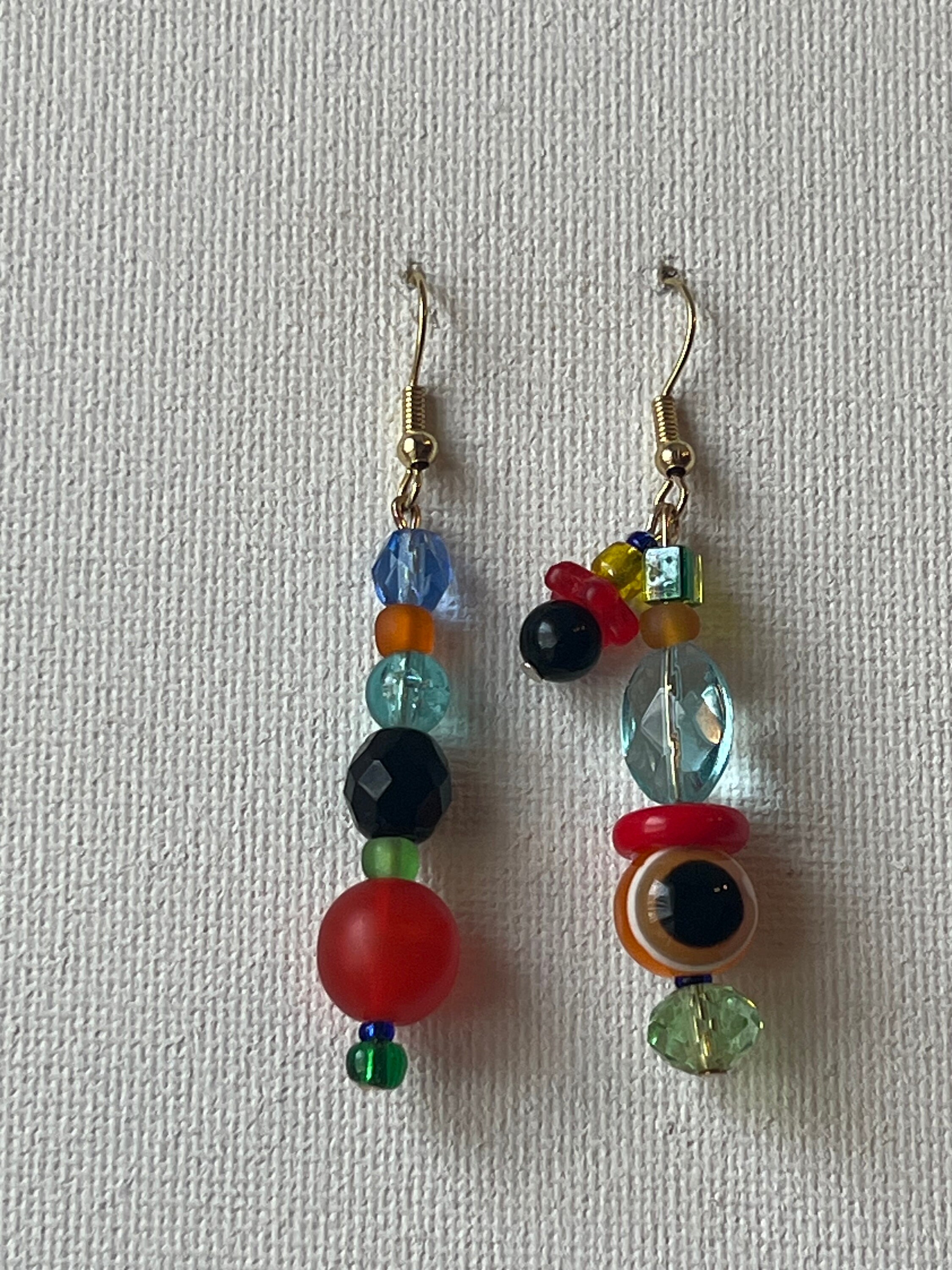 Colorful Earrings - Etsy