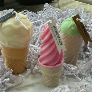 Eiskerzen (3 Stück)