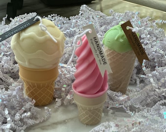 Ice cream Candles (3 pcs)