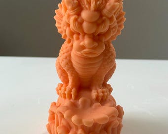 Chinese New Year Lion Candle