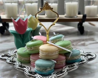Macaron Candles (12 pcs)